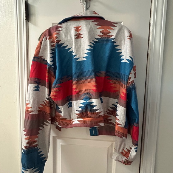 SHEIN Multicolor Patterned Jacket - Picture 4 of 4